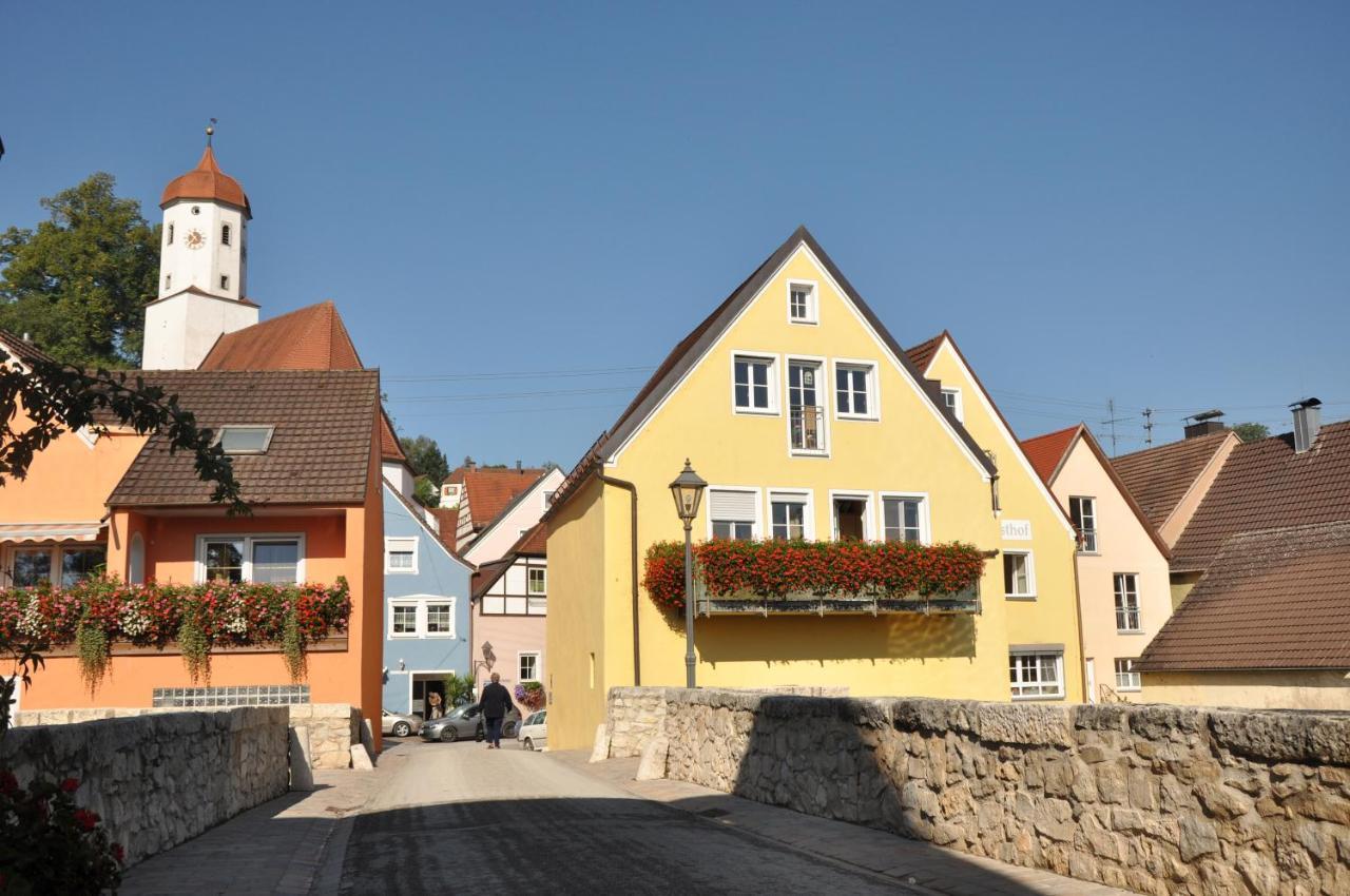 Hotel Gasthof Zum Goldenen Lamm Harburg  Exterior photo